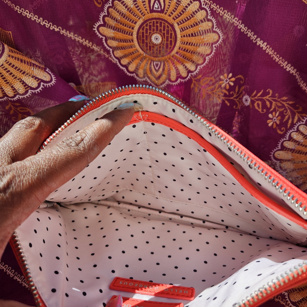 Polka Dot Lined Women's Bag